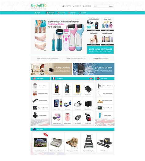 ebay店铺首页设计 网页设计 2016作品_陈理查-站酷ZCOOL