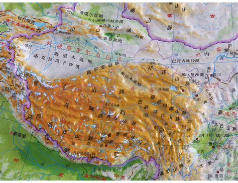 中国地形图高清可放大,三大丘陵分布图,中地势图(第7页)_大山谷图库