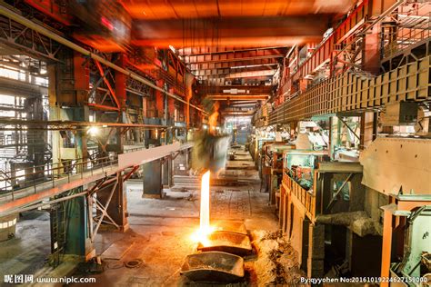 钢铁厂高清图片下载-正版图片500721613-摄图网
