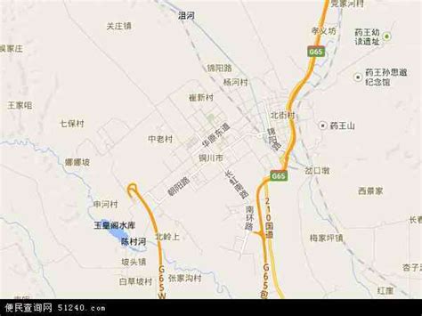 铜川市旅游地图_陕西频道_凤凰网