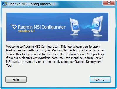 Radmin screenshot and download at SnapFiles.com