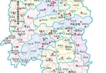【湖南省地图】_交通指南_张家界旅游导游网 官方网