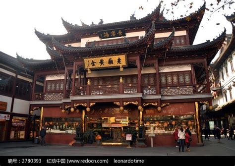 上海老庙黄金银楼,历史遗迹,建筑摄影,摄影素材,汇图网www.huitu.com