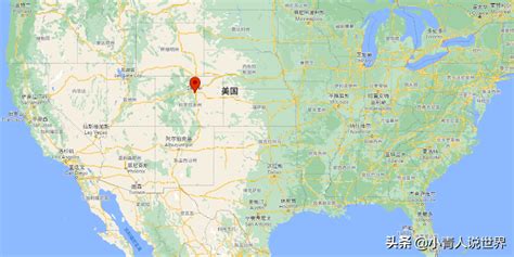 科罗拉多州彩色矢量地图EPS素材免费下载_红动中国