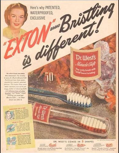 20th Century- 1938. The nylon toothbrush, the first made with synthetic ...