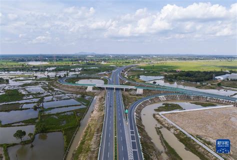 体验柬埔寨第一条高速公路-中国侨网