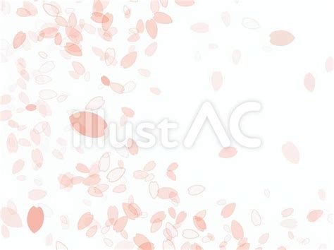 桜 左 ピンク5イラスト - No: 23121011｜無料イラスト・フリー素材なら「イラストAC」