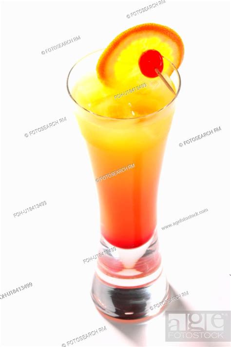 Tequila sunrise, Stock Photo, Picture And Rights Managed Image. Pic ...