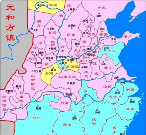 唐末藩镇割据图图片