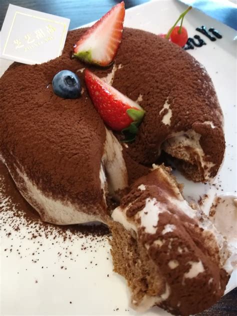 深圳社区家园网 爆浆巧克力古早味蛋糕