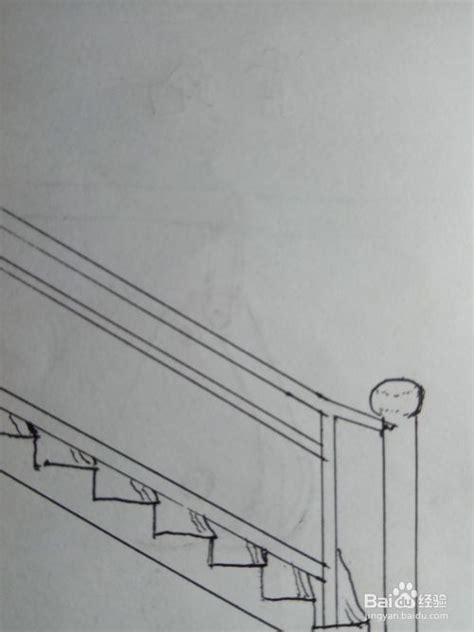 弧形楼梯怎么画 弧形楼梯简笔画简单易画彩色 - 水彩迷