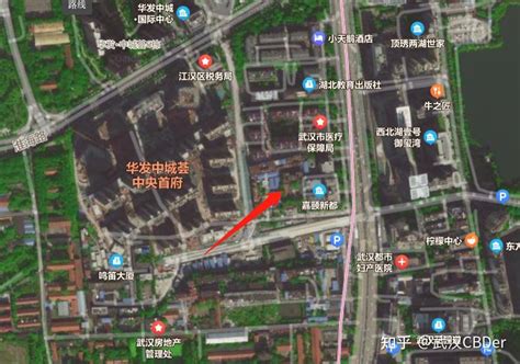 武汉CBD区在建工程大气航拍摄影图高清摄影大图-千库网