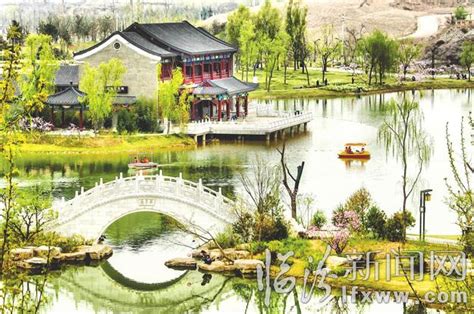 临汾涝洰河公园：一幅美轮美奂城市画卷_临汾新闻网
