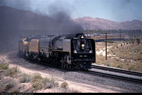 The Union Pacific 8444 steam train