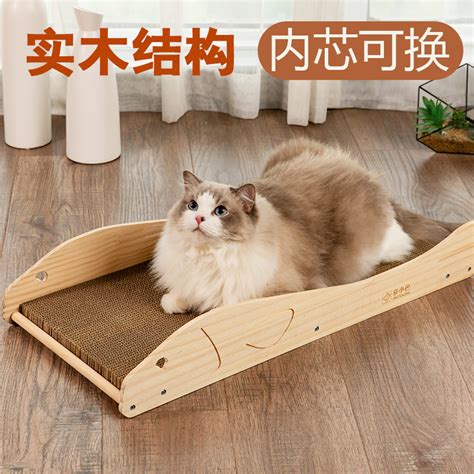 得酷 猫抓板 盒装二块平板四面可抓瓦楞纸结实耐磨耐抓猫玩具特价-淘宝网
