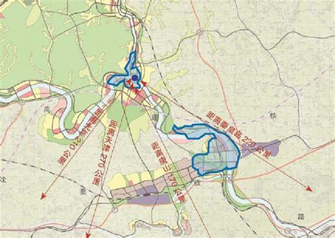 营口市城市总体规划（2011-2030）北部城区用地规划图_老边区人民政府网站