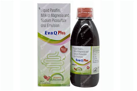 Evaq Plus Strawberry Mint Flavour Sugarfree Emulsion 150 Ml - Uses ...
