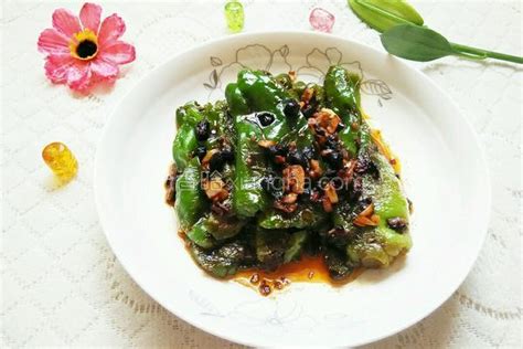 豆豉青椒的做法_菜谱_香哈网