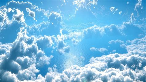 Stairway To Heaven With Clouds Beautiful Background, Lineage, Heaven ...
