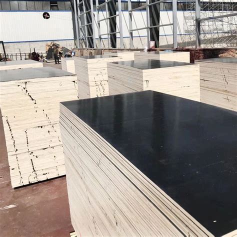 黑色覆膜胶合模板 建筑工地用木板 按需定制批发 - 信森木业 - 九正建材网