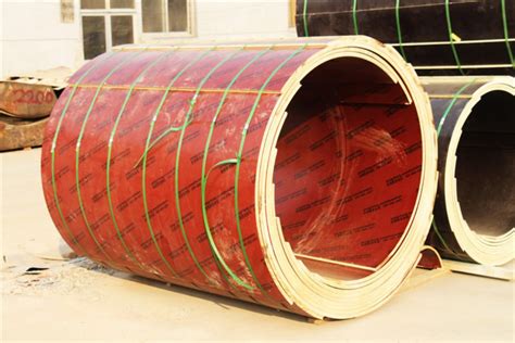 河北 圆柱子木模板 鹏程 圆形木模板 厂家|价格|厂家|多少钱-全球塑胶网