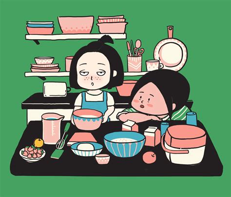 小日子|插画|创作习作|Sue鱼里琳 - 原创作品 - 站酷 (ZCOOL)