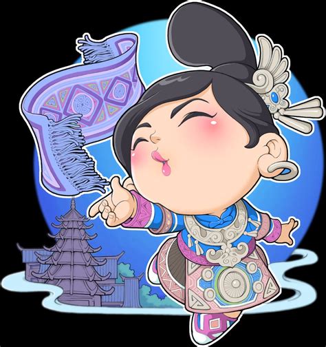红色单人古风头像女生动漫