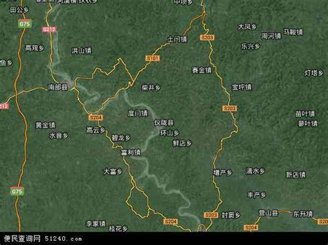仪陇县2030年地图,县,县乡镇(第14页)_大山谷图库