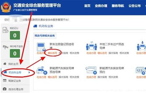 交管12123或PC端新车如何自选号牌？__财经头条