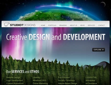 30个不错的设计师个人网站设计案例 | 创意悠悠花园