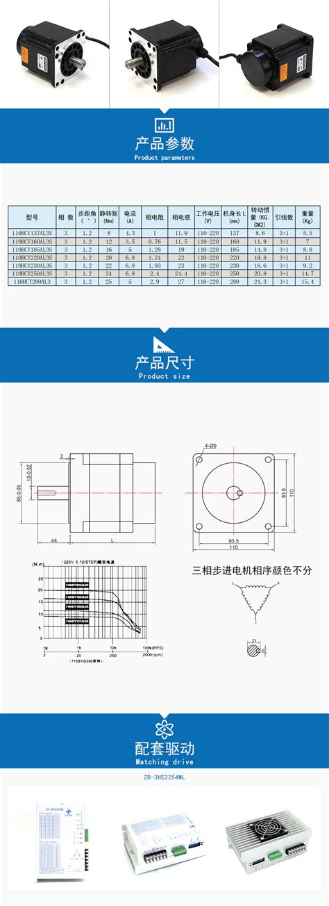 130HCY180AL3S-TK0-北京时代超群电器科技有限公司 | 步进系统 | 伺服系统