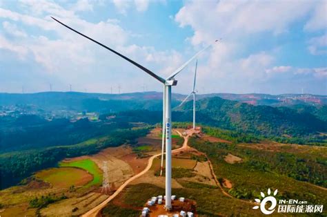 我国单机容量最大山地风电项目——三峡能源云南弥勒西风电场项目全容量并网发电