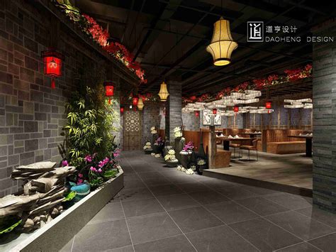 郑州中餐厅装修公司-中式特色主题餐厅装修设计案例|空间|室内设计|金博大办公室装修 - 原创作品 - 站酷 (ZCOOL)
