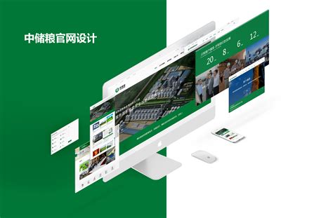中储粮官网设计 - 客户案例-蓝色工匠官方网站