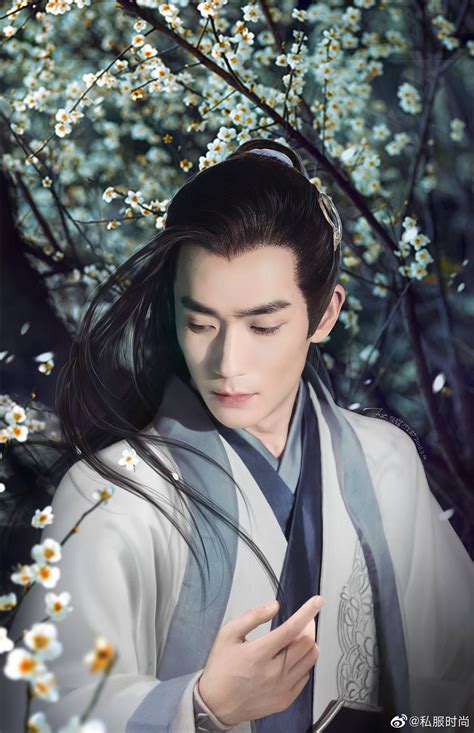安静的美男子图片