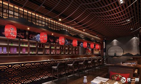 日本料理店装修设计案例-孤独的美食家|空间|室内设计|luxun888 - 原创作品 - 站酷 (ZCOOL)