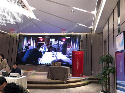 重庆八公里远基房产室内LED安装_LED显示屏厂家-重庆彩光科技