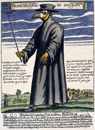 Reaper Plague Doctor Mask Black - Ministry of Masks
