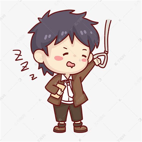 犯困的动漫图片