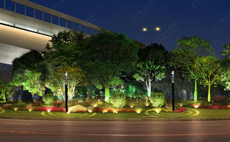 园林景观照明案例及效果图_上海景睿照明工程有限公司