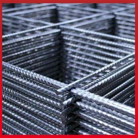 螺纹钢筋网 建筑铺路钢筋焊接网片 地面铁丝网片1*2m-阿里巴巴