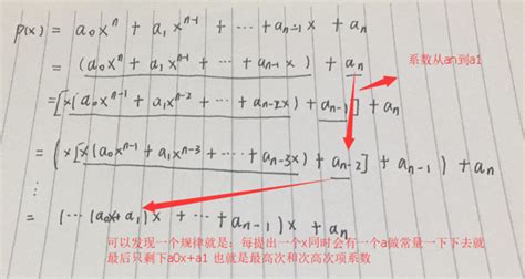 秦九韶算法（多项式简化算法）_摘编百科
