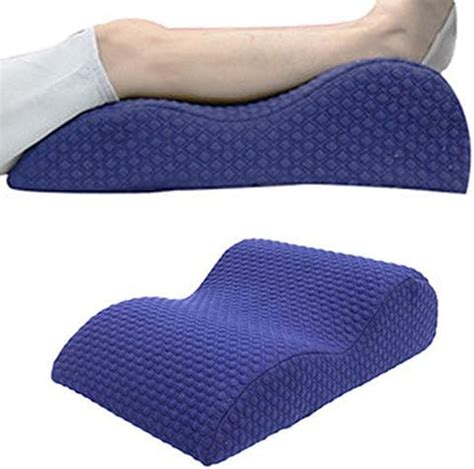 TOPARCHERY Orthopedic Elevated Leg Pillow Bed Wedge Massage Memory Foam ...