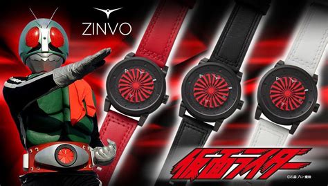 假面骑士 X ZINVO 合作纪念腕表即将上市-品牌授权-上海新创华文化发展有限公司
