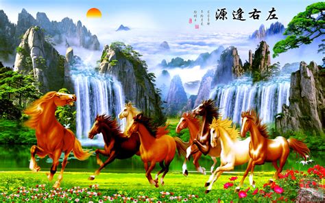 八马骏图大全图片