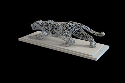 数字雕塑-猎豹|三维|展览|程港龙 - 原创作品 - 站酷 (ZCOOL)