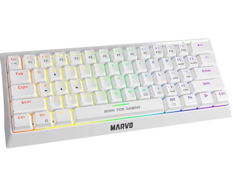 Marvo геймърска клавиатура Gaming Mechanical keyboard 61 keys TKL ...