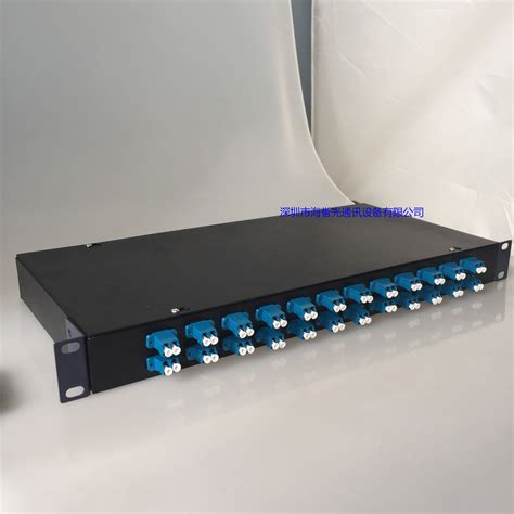 标准机柜专用1U 19英寸固定式光纤 配线架 24口满配LC适配器机架-阿里巴巴