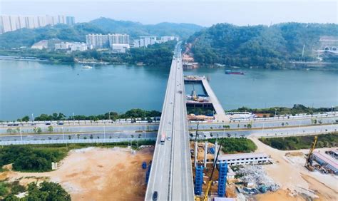长深高速河惠段扩建项目东江特大桥主墩桩基完成浇筑__财经头条