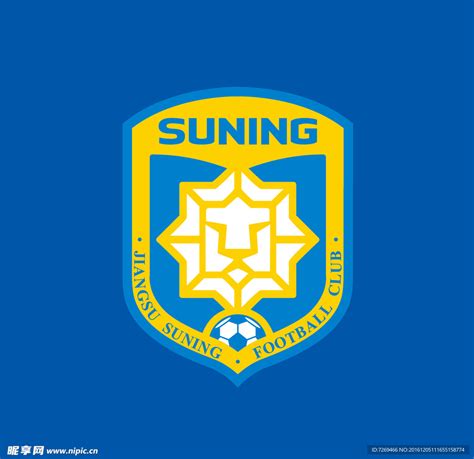 江苏苏宁足球俱乐部logo设计图__LOGO设计_广告设计_设计图库_昵图网nipic.com